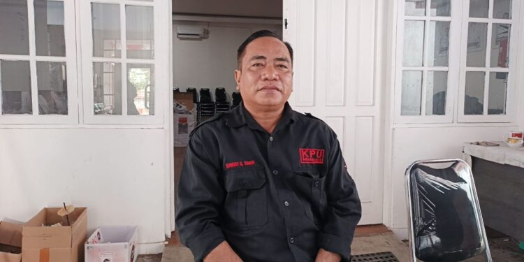 Ketua KPU Gunung Mas Elfrints G Tumon