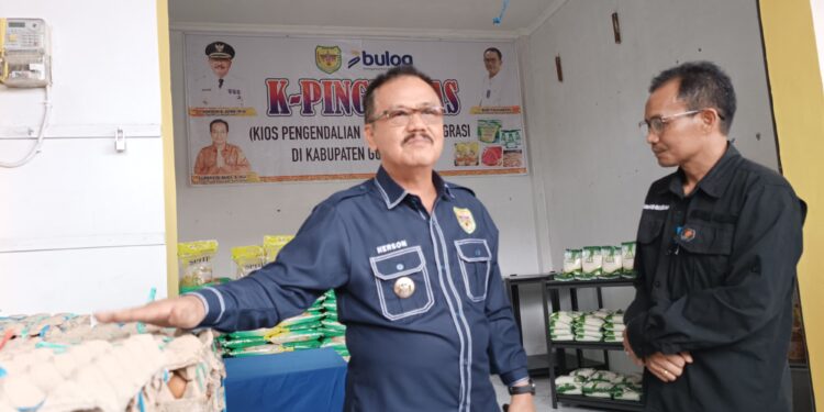 Kios pengendalian inflasi terintegrasi kini hadir di Gunung Mas