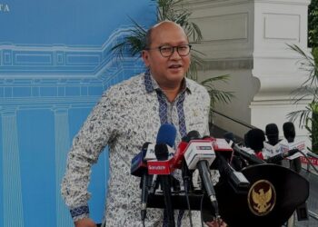 Menteri Investasi dan Hilirisasi/Kepala Badan Penanaman Modal (BKPM) Rosan Roeslani memberikan keterangan di Istana Kepresidenan Jakarta, Kamis (2/1/2025). (MASAPNEWS/ANT)