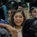 Menteri Komunikasi dan Digital (Menkomdigi) Meutya Hafid memberikan keterangan mengenai upaya pemberantasan judi daring, seusai berkunjung ke MTs Ibnu Sina, di Kabupaten Malang, Jawa Timur, Sabtu (4/1/2025). (MASAPNEWS/ANT)