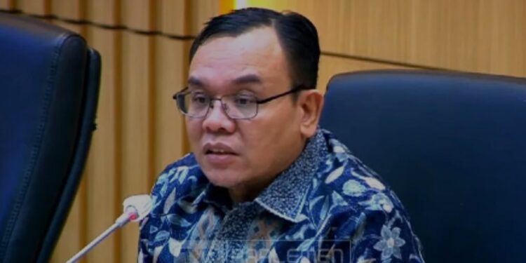 Tangkapan layar - Anggota Komisi IX DPR RI Saleh Partaonan Daulay. (MASAPNEWS/ANT)