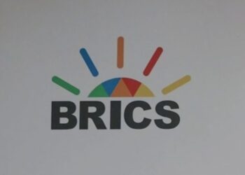 Logo kelompok kemitraan strategis BRICS. (MASAPNEWS/ANT/https://infobrics.org)