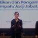 Menteri Pariwisata Widiyanti Putri Wardhana dalam sambutannya saat pelantikan pejabat di Balairung Soesilo Soedarman, Gedung Sapta Pesona, Jakarta Pusat, Rabu (8/12/2024). (MASAPNEWS/ANT/HO-Kemenpar)