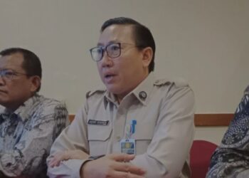 Direktur Jenderal Peternakan dan Kesehatan Hewan (PKH) Kementan, Agung Suganda saat konferensi pers di Yogyakarta, Sabtu (11/1/2025). (MASAPNEWS/ANT)