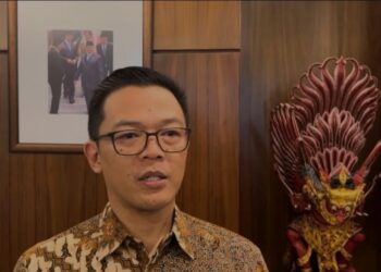 Menteri Luar Negeri (Menlu) RI Sugiono menyampaikan pernyataannya terkait gencatan senjata Gaza di Jakarta, Jumat (17/1/2025). (MASAPNEWS/ANT)