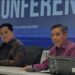Menteri Badan Usaha Milik Negara (BUMN) Erick Thohir (kiri) dan Direktur Utama PT BTN Nixon LP Napitupulu (kanan) saat jumpa pers di kantor Kementerian BUMN, Jakarta, Selasa (21/1/2025). (MASAPNEWS/ANT)