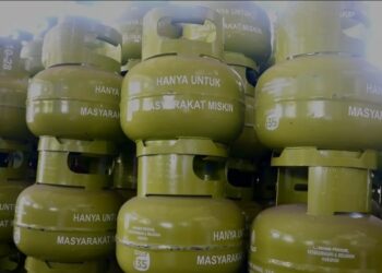 Ilustrasi - Tabung elpiji bersubsidi ukuran tiga kilogram yang diperuntukan bagi masyarakat miskin. (MASAPNEWS/ANT/HO-Pertamina Patra Niaga)