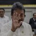 Menteri Kelautan dan Perikanan (KKP) Sakti Wahyu Trenggono bersiap mengikuti rapat kerja dengan Komisi IV DPR di Kompleks Parlemen, Senayan, Jakarta, Kamis (23/1/2025). Rapat tersebut membahas terkait pagar laut dan isu-isu kelautan dan perikanan yang aktual. (MASAPNEWS/ANT)