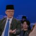 Menteri Luar Negeri (Menlu) RI Sugiono saat menjadi pembicara dalam diskusi panel “Navigating Asia’s Hotspot” dalam rangka Forum Ekonomi Dunia (WEF) 2025 di Davos-Klosters, Swiss, Kamis (23/1/2025). (MASAPNEWS/ANT/HO-Kemlu RI)