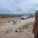 Demonstrasi penerbangan drone DJI Agras T40 di Desa Tanjung Riu Kecamatan Kurun, Selasa (21/1/2025). MASAPNEWS/GCM
