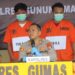 Kapolres Gumas AKBP Heru Eko Wibowo memberi keterangan kepada awak media di Kuala Kurun, Jumat (9/5/2025). (IST)