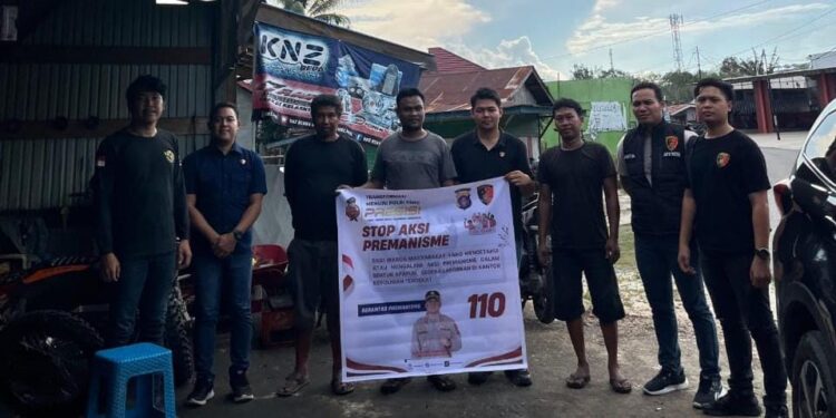 Polres Gunung Mas Menggencarkan Operasi Pekat untuk Berantas Premanisme
