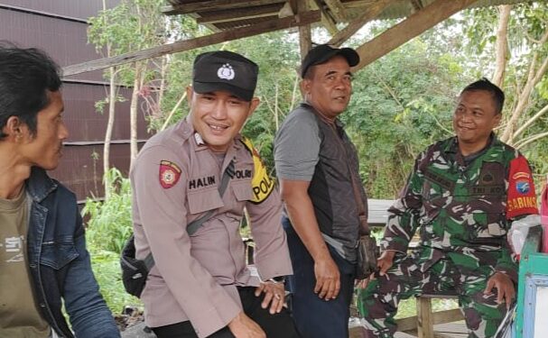 Tim Gabungan TNI-Polri dan Warga Sisir Tiga Desa Rawan Api di Manuhing