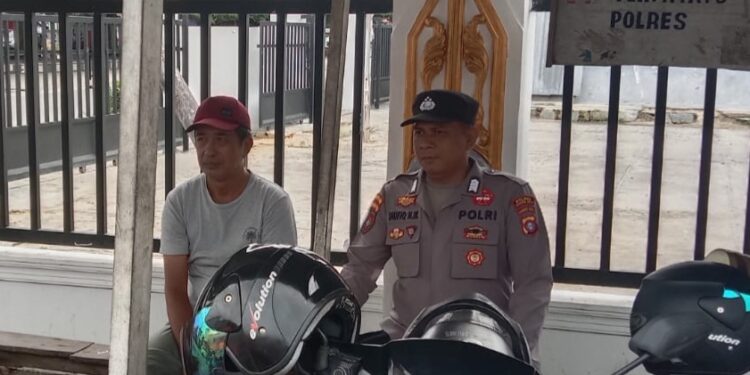 Polsek Kurun Gencar Sosialisasikan Call Center 110 ke Masyarakat
