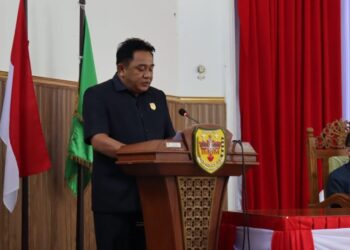 Jubir Fraksi Partai Golkar DPRD Kabupaten Gumas, Carles Frengky. (IST)