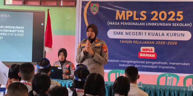 Polsek Sosialisasi Anti Narkoba dan Judol di SMKN 1 Kuala Kurun
