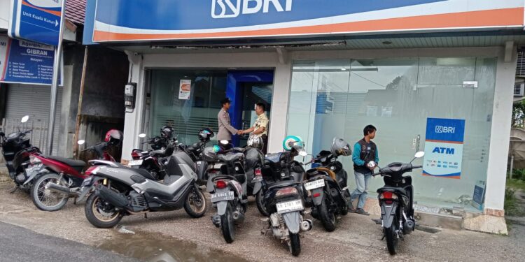 Personel Polsek Kurun melakukan KRYD, Senin (7/7/2025). (IST)
