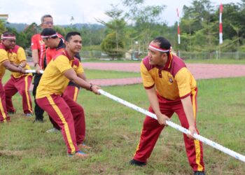 Polres Gumas Meriahkan HUT ke-80 RI dengan beragam lomba