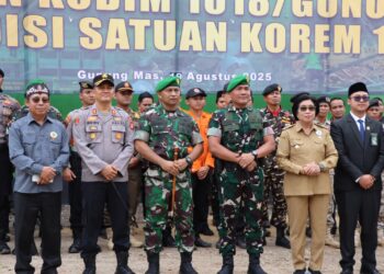 Kabupaten Gunung Mas akhirnya miliki Kodim, Polres siap bersinergi