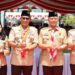 Bupati Gunung Mas Hadiri Upacara Peringatan Hari Pramuka Ke-64