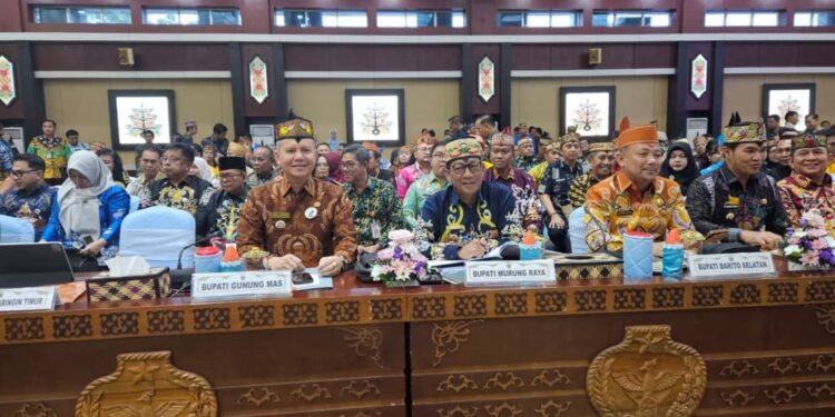 Bupati Gumas Hadiri Rakor Pemda Se-Kalteng Bahas Isu Strategis Daerah