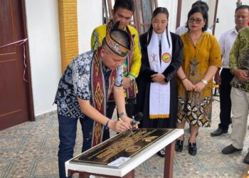 Bupati Hadiri Peresmian dan Pentahbisan Gereja Panenga Tumbang Mantuhe