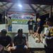Hidupkan Siskamling, Polsek Manuhing Sambang Warga di Pos Ronda