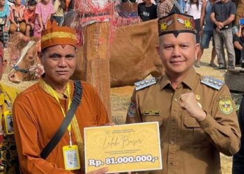 Pemkab Gumas kucurkan Rp81 juta bantu tiwah massal di Kuayan