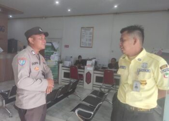 Ciptakan Rasa Aman, Polsek Manuhing Sisir Objek Vital hingga Pemukiman