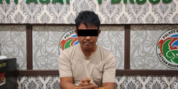 Tim Gabungan Polres Gumas Bekuk Terduga Pengedar Sabu di Rungan