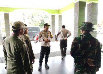 Ciptakan Rasa Aman, Tiga Pilar Kompak Lakukan Patroli Objek Vital