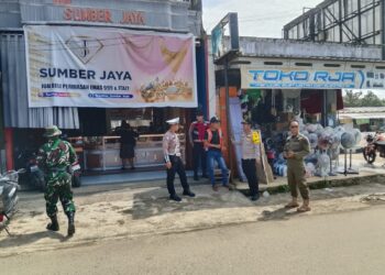 TNI-Polri Patroli Gabungan Amankan Objek Vital di Kuala Kurun