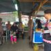 Polres Gunung Mas Gelar Patroli Dialogis, Sambangi Bank dan Sapa Warga di Taman Kota