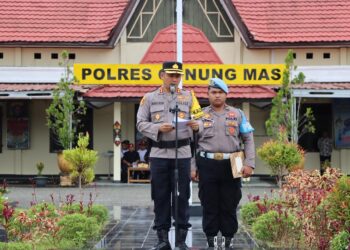 Operasi Lilin 2025 Dimulai, Kapolres Gumas Pastikan Kesiapan Pengamanan Nataru