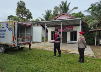Polwan Hadirkan Pelayanan Humanis Lewat Pengawalan MBG dan Imbauan Kamtibmas