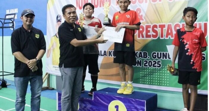 Berikut para pemenang turnamen catur dan bulu tangkis Haornas Gumas 2025