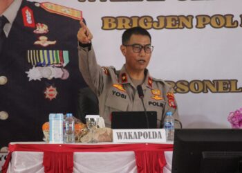 Wakapolda Ajak Personel Polres Gumas Adaptif dan Responsif