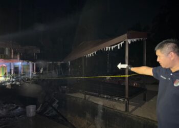 Kerugian Capai Ratusan Juta, Satreskrim dan Polsek Kurun Identifikasi Sumber Api di SDN 1 Petak Bahandang