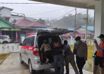 Polsek Sepang dan Tim Gabungan Temukan Korban Tenggelam di DAS Kahayan