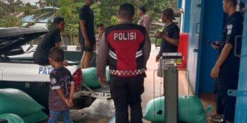 Dukung Swasembada Jagung, Polres Gumas Serahkan Hasil Panen ke BULOG