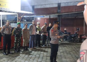 66 Personel Gabungan Diterjunkan Guna Amankan Malam Takbiran di Kabupaten Gumas