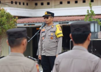 Puluhan Personel Polres Gumas Siap Amankan Rangkaian Paskah