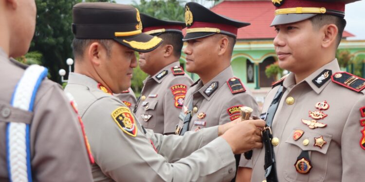 Sejumlah Pejabat Polres Gunung Mas Berganti, Berikut Daftarnya