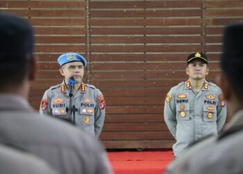 Cegah Penyalahgunaan Senpi, Bidpropam Polda Kalteng Lakukan Gatiblin di Polres Gumas