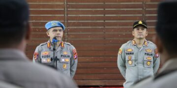 Cegah Penyalahgunaan Senpi, Bidpropam Polda Kalteng Lakukan Gatiblin di Polres Gumas