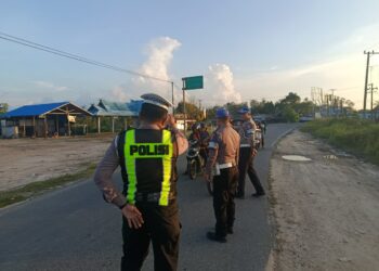 Satlantas Polres Gumas gerak cepat tertibkan balap liar di Tewah