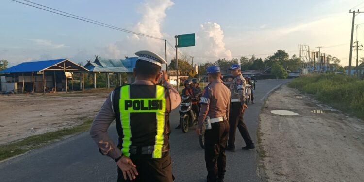 Satlantas Polres Gumas gerak cepat tertibkan balap liar di Tewah