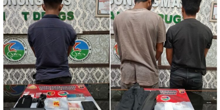 Gerebek Pondok Dini Hari, Polisi Amankan 8,26 Gram Sabu dan Ringkus Tiga Pengedar di Takaras