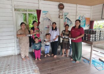 Ratusan Balita dan Ibu di Gunung Mas Mendadak Sumringah Pagi Ini, Kenapa Ya?