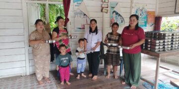 Ratusan Balita dan Ibu di Gunung Mas Mendadak Sumringah Pagi Ini, Kenapa Ya?